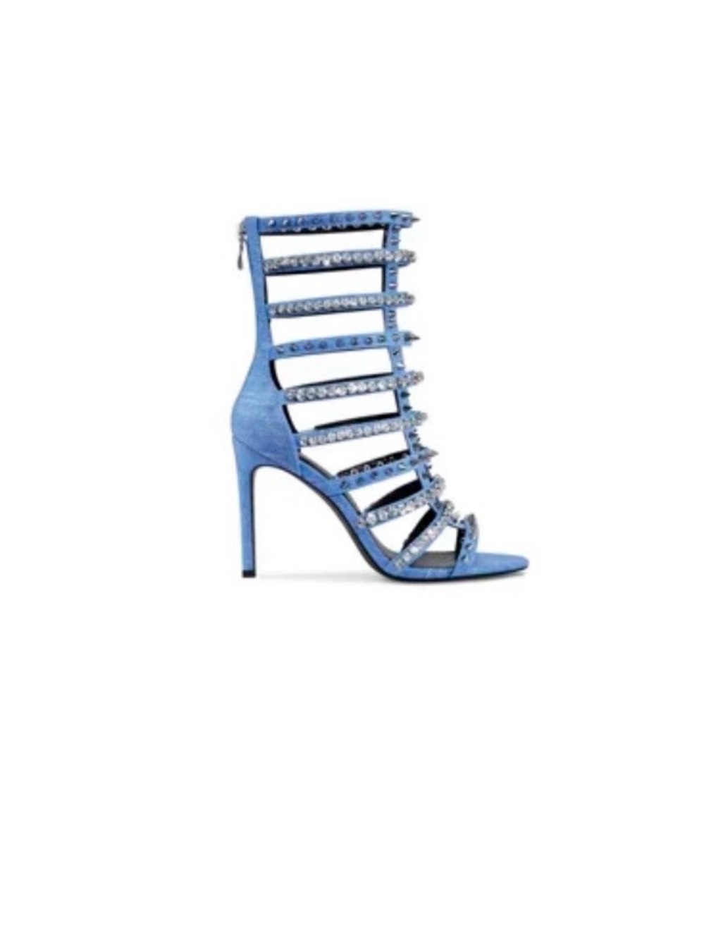 Jennifer Le Denim Razor heels